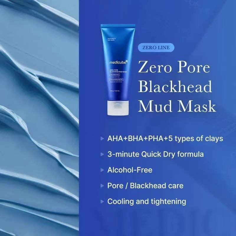 MEDICUBE - Zero Pore Blackhead Mud Mask