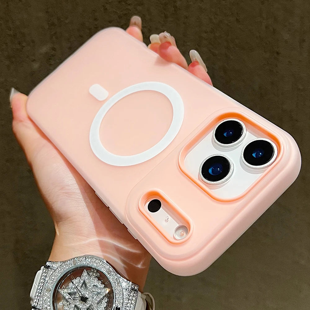 Luxury Candy Color 2 IN 1 Magnetic Case For iPhone 17 Pro Max 17 Pro 17 Air 17
