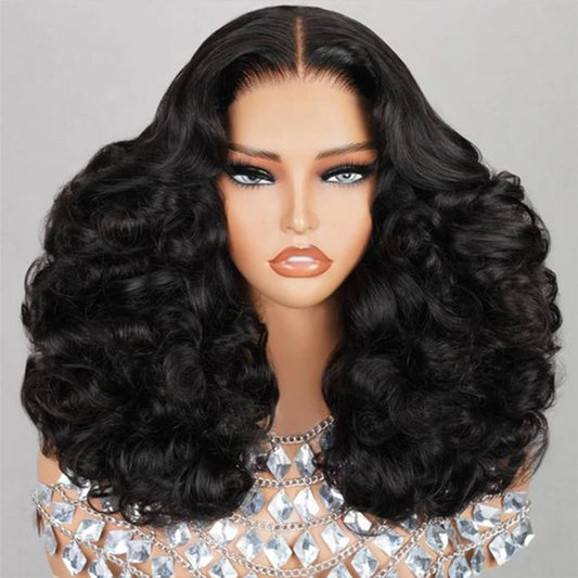 Bouncy Curly Human Hair