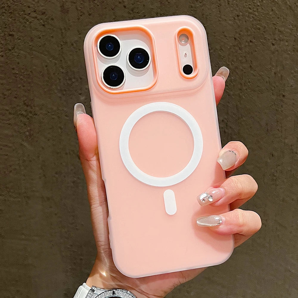 Luxury Candy Color 2 IN 1 Magnetic Case For iPhone 17 Pro Max 17 Pro 17 Air 17