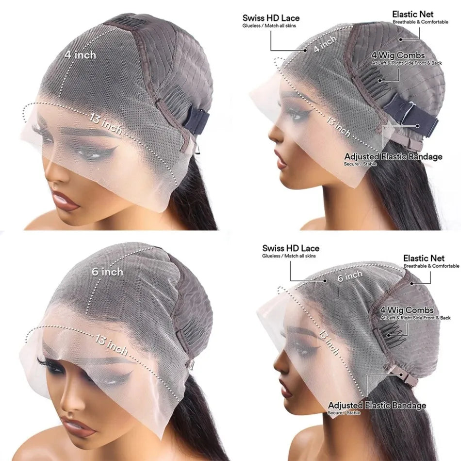 Chocolate Brown Body Wave Wig