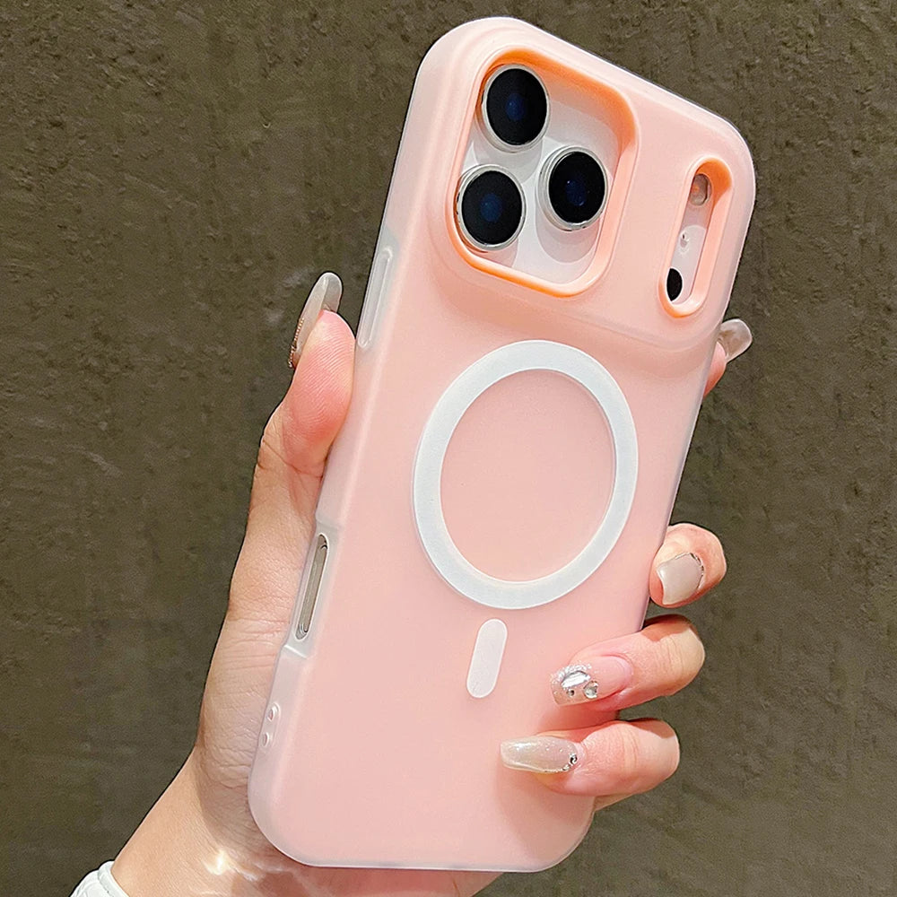 Luxury Candy Color 2 IN 1 Magnetic Case For iPhone 17 Pro Max 17 Pro 17 Air 17