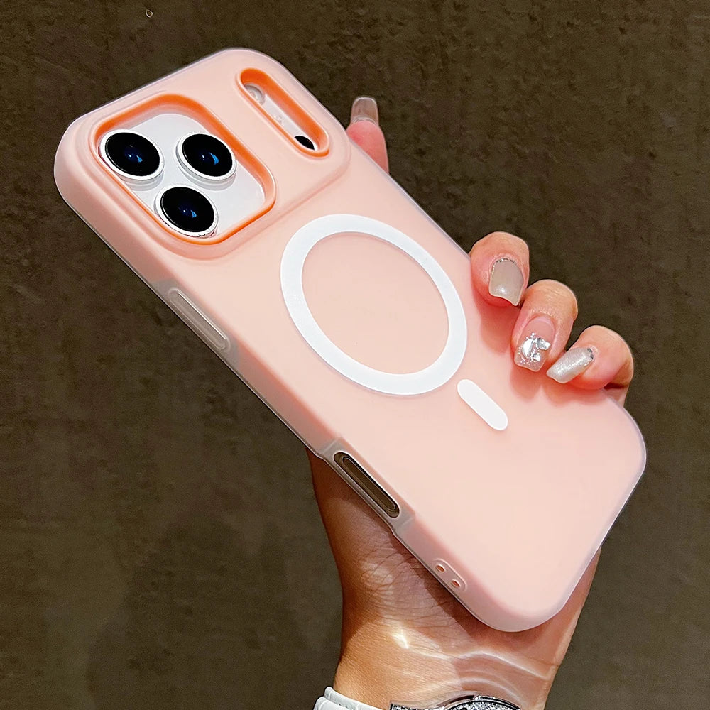 Luxury Candy Color 2 IN 1 Magnetic Case For iPhone 17 Pro Max 17 Pro 17 Air 17