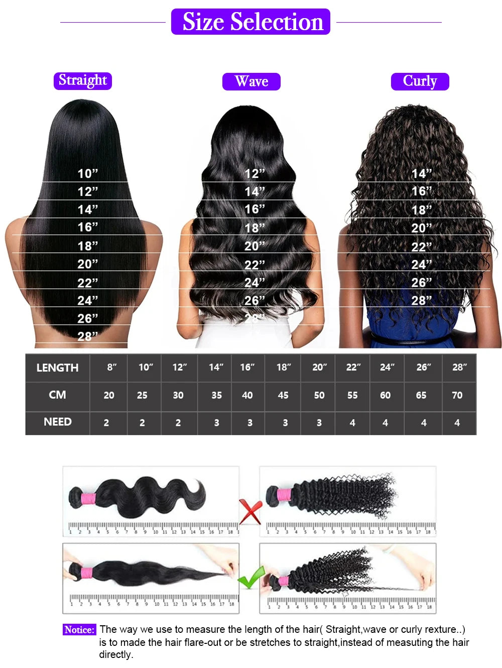 Bouncy Curly Human Hair